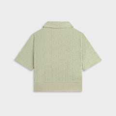 Kith Kids Monogram Pullover Terry Polo - Tranquility | Kith Tranquility