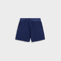Kith Kids Monogram Terry Camp Short - Screen | Kith Screen