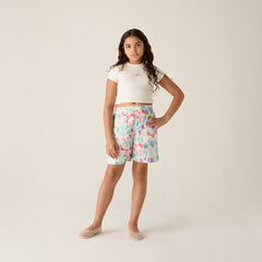 Kith Kids Watercolor Camp Short - White | Kith White