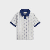 Kith Kids Script Knit Tilden Polo - Sandrift | Kith Sandrift