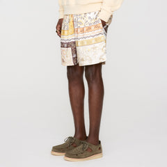 Kith Panelled Bandana Active Short - Sandrift | Kith Sandrift