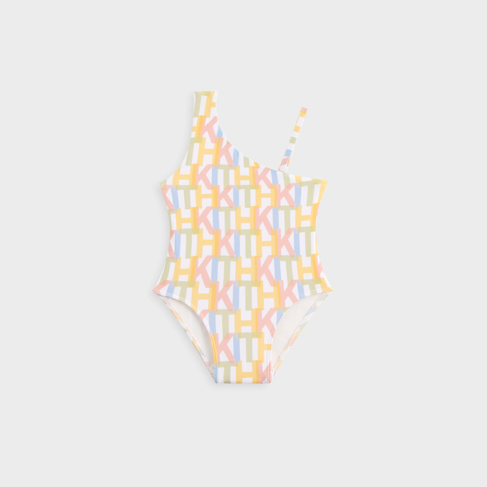 Kith Baby Monogram Gemma One-Piece Swimsuit - Silk | Kith Silk