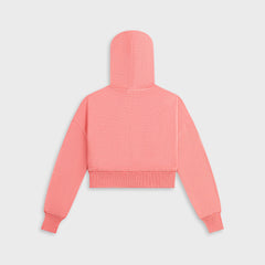Kith Kids Waffle Fallon Quarter Zip Hoodie - Dawn | Kith Dawn