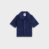 Kith Baby Monogram Terry Camp Shirt - Screen | Kith Screen