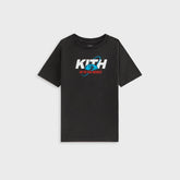Kith Kids New York to the World Unisphere Vintage Tee - Black | Kith Black