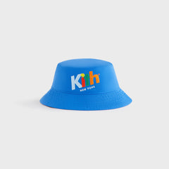 Kith Kids Retro Kai Swim Impact Bucket Hat - Marina | Kith Marina