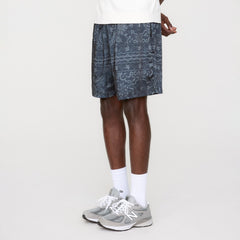 Kith Panelled Bandana Active Short - Black | Kith Black