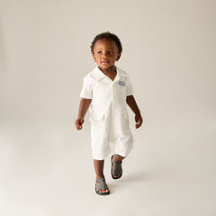 Kith Baby Seersucker Belmont Shortall - Silk | Kith Silk