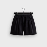 Kith Crest Logo Kylan Pull On Short - Black | Kith Black