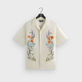 Kith Linen Thompson Camp Collar Shirt - Sandrift | Kith Sandrift