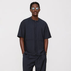 &Kin Tropical Wool Casper Shirt - Admiral | Kith Admiral