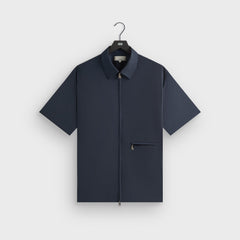 &Kin Tropical Wool Davenport Shirt - Admiral | Kith Admiral