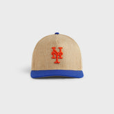 Kith & New Era for the New York Mets Raffia 49FORTY Snapback - Natural | Kith Natural