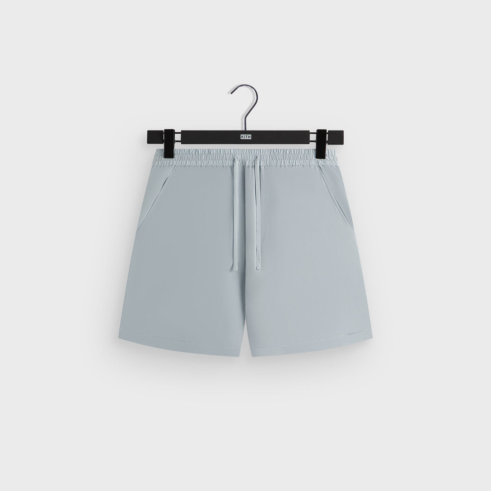 &Kin Silk Habotai Cedar Short - Light Indigo | Kith Light Indigo