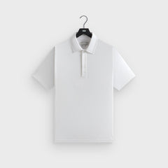 &Kin Pima Jersey Short Sleeve Heathrow Polo - White | Kith White
