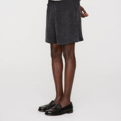&Kin Cupro Linen Kellen Short - Black | Kith Black