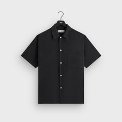 &Kin Silk Habotai Beckham Buttondown - Black | Kith Black