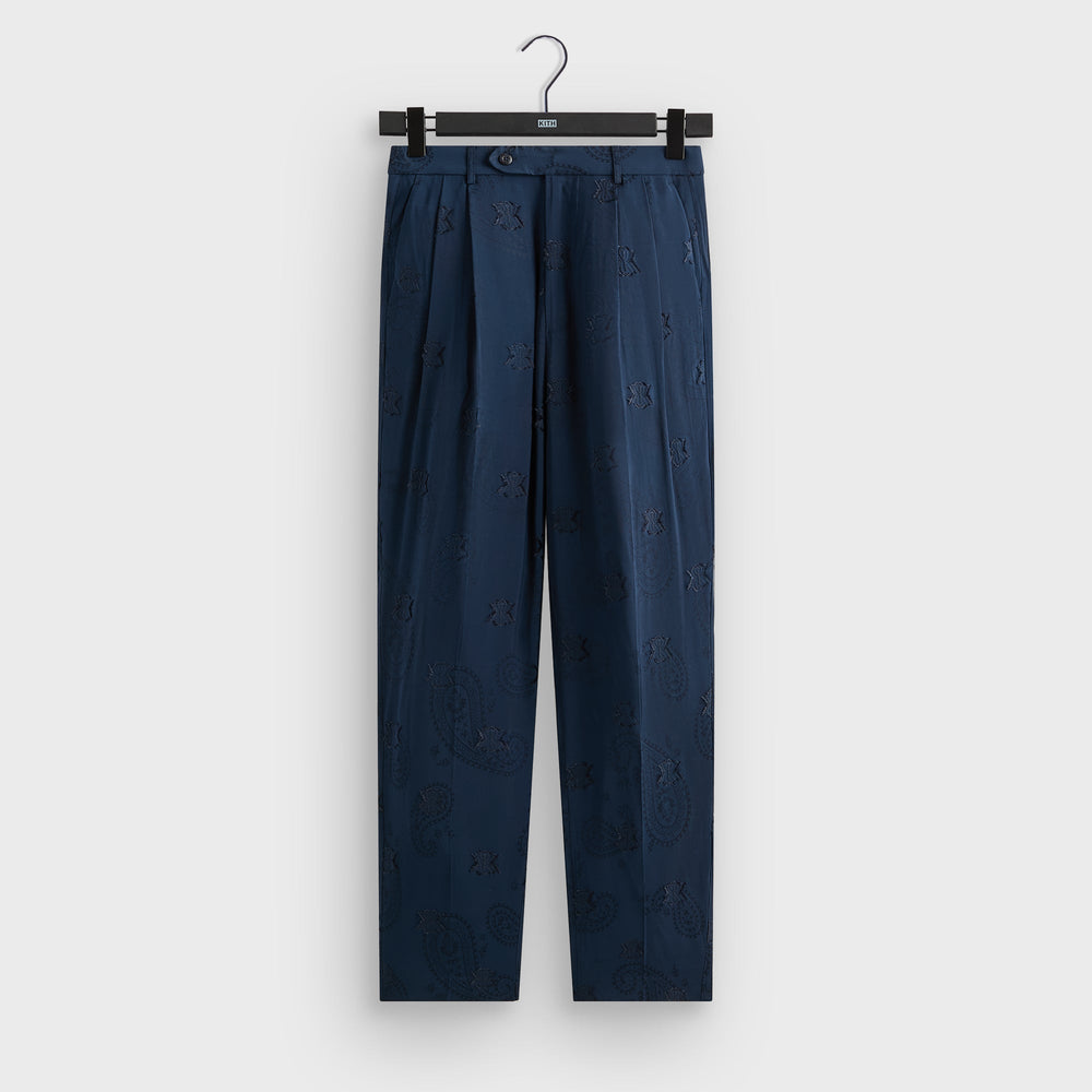 Kith Kylan Pleated Trouser - Nocturnal | Kith Nocturnal