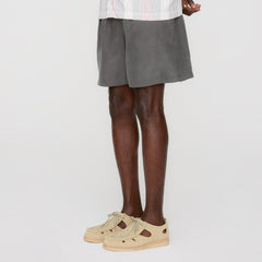&Kin Silk Habotai Cedar Short - Somber | Kith Somber