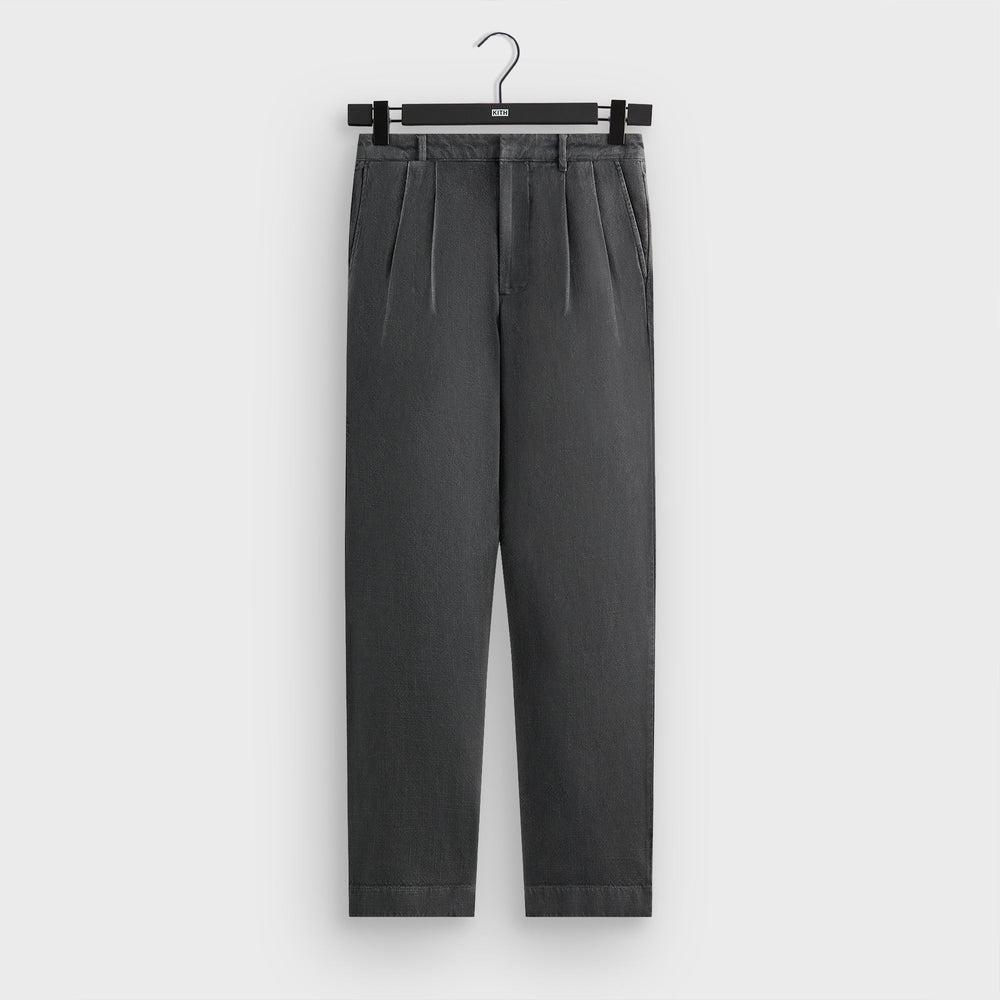 Kith Soft Woven Ari Trouser - Carbon | Kith Carbon