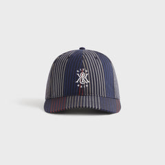 Kith Seersucker Aaron Classic Cap - Nocturnal | Kith Nocturnal