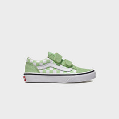 VANS GS Old Skool V Checkerboard - Pistachio Green | Kith Pistachio Green