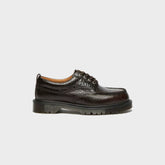Dr. Martens Lowell Analine Crocodile Embossed Moc Toe Shoe - Dark Brow | Kith Dark Brown