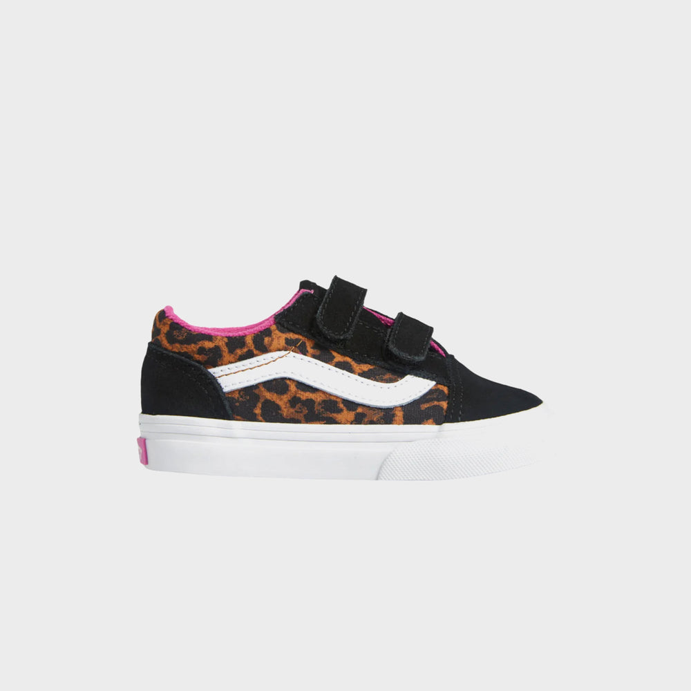 VANS TD Old Skool V Leopard Pop - Black / Multi | Kith Black / Multi