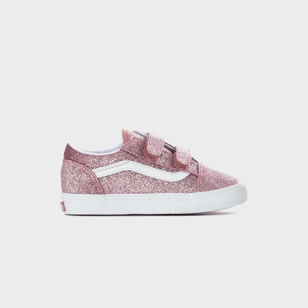 VANS TD Old Skool V Glitter - Rose Gold | Kith Rose Gold