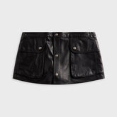 R13 Leather Layered Skirt - Black | Kith Black