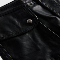 R13 Leather Layered Skirt - Black | Kith Black