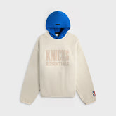 Essentials Pull Over Hoodie Knicks Core Fleece - Light Heather / Blue | Kith Light Heather / Blue