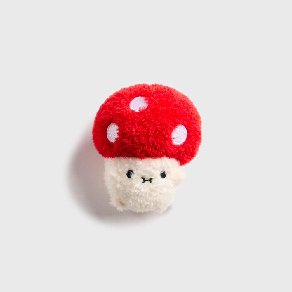 Noodoll Ricemogu Keyring - White / Red | Kith White / Red