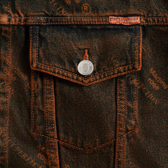 Martine Rose Oversized Denim Jacket - Orange Laser | Kith Orange Laser