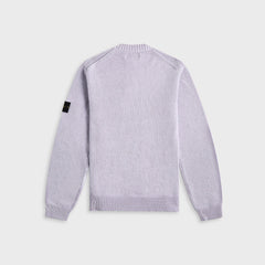 Stone Island Raw Hand Cotton Crewneck - Lilac | Kith Lilac