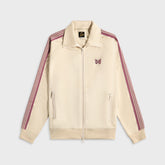 Needles Track Jacket Poly Smooth - Ivory | Kith Ivory