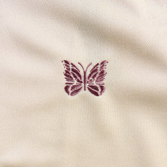 Needles Track Jacket Poly Smooth - Ivory | Kith Ivory