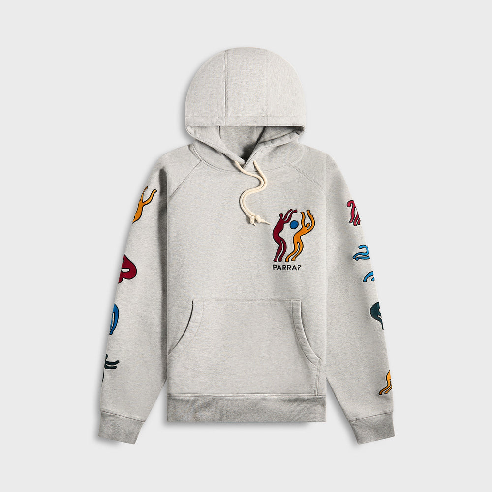 by Parra La Chambre Nuit Hooded Sweatshirt - Heather Grey | Kith Heather Grey