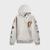 by Parra La Chambre Nuit Hooded Sweatshirt - Heather Grey | Kith Heather Grey
