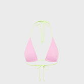 Bond Eye Isla Triangle Top - Lime / Orchid Bare | Kith Lime / Orchid Bare