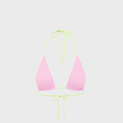 Bond Eye Isla Triangle Top - Lime / Orchid Bare | Kith Lime / Orchid Bare