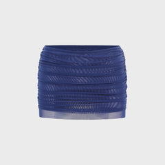 Bond Eye Claudia Mini Skirt - Midnight Mesh | Kith Midnight Mesh