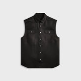 Rick Owens Giacca Senza Maniche Jumbo Sl Outershirt - Black | Kith Black