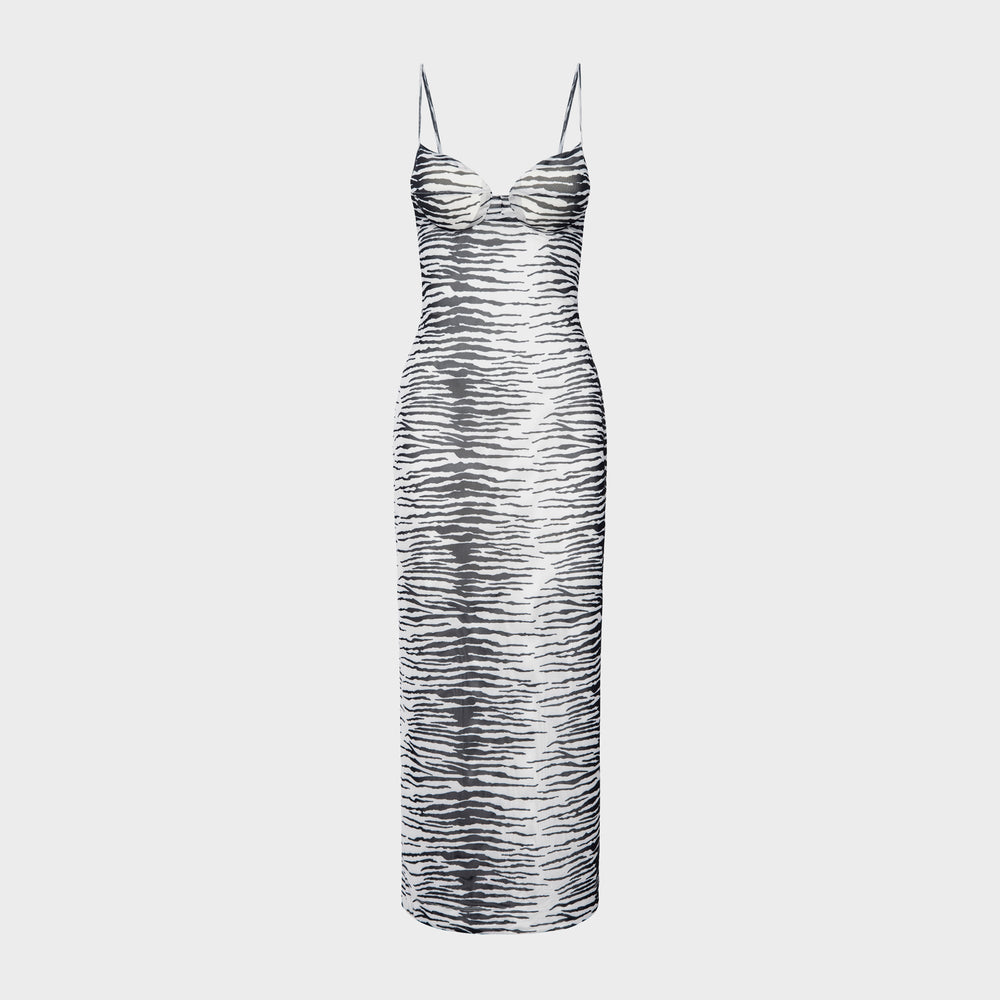 Miaou Florence Dress - Zebra | Kith Zebra