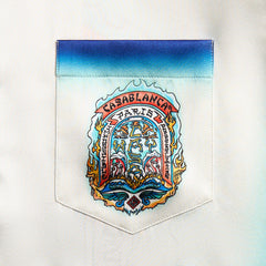 Casablanca Cuban Collar Shirt - White | Kith White