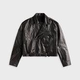 Rick Owens Cropped Jumbo Jacket - Black | Kith Black