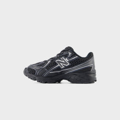 New Balance TD 740 Bungee Lace - Black / Silver Metallic | Kith Black / Silver Metallic