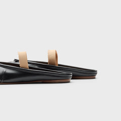 Maison Margiela Tabi Ballerina Mule Elastic Band - Black | Kith Black