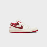 Nike Air Jordan 1 Low Se - Sail / Varsity Red / Team Red | Kith Sail / Varsity Red / Team Red