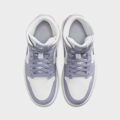 Nike WMNS Air Jordan 1 Mid - Indigo Haze / Doll / White | Kith Indigo Haze / Doll / White
